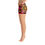 Thumbnail: Psychedelic Red Women's Natural Waist Shorts