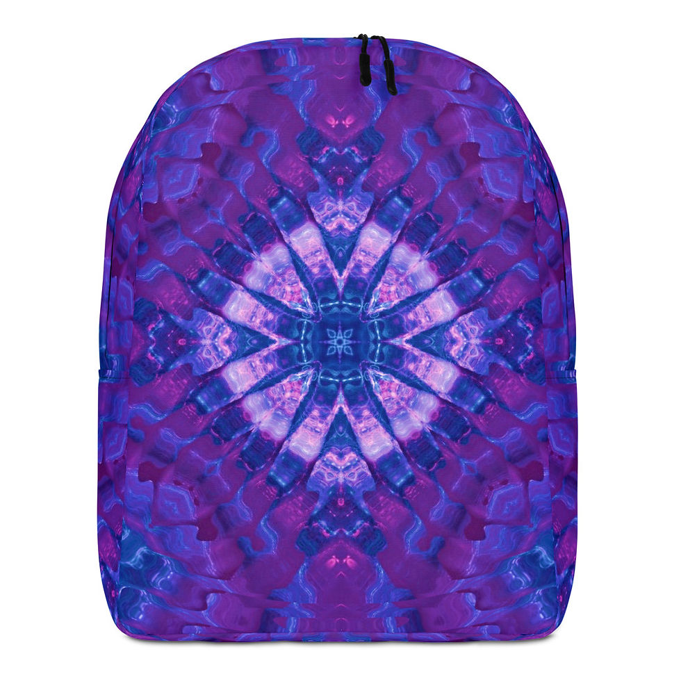 Tribal Purple Backpack