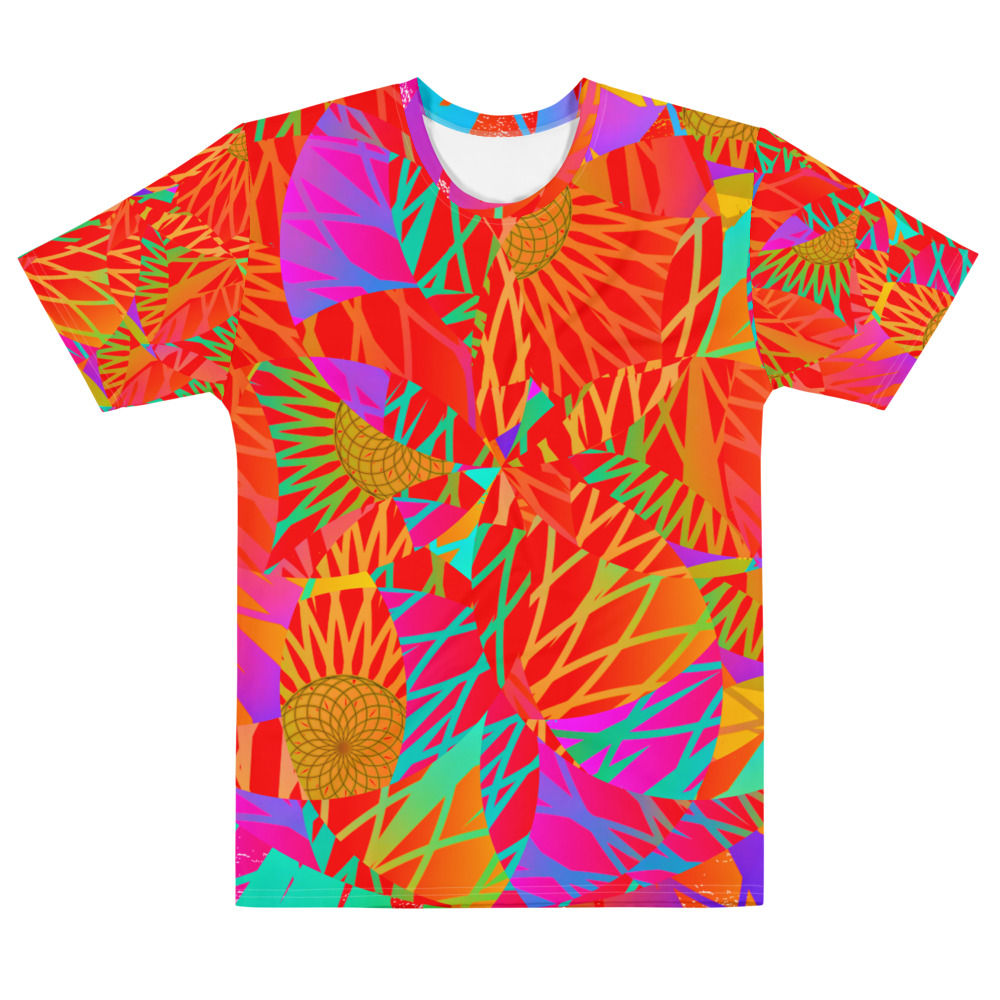 Orange Abstraction Men's t-shirt