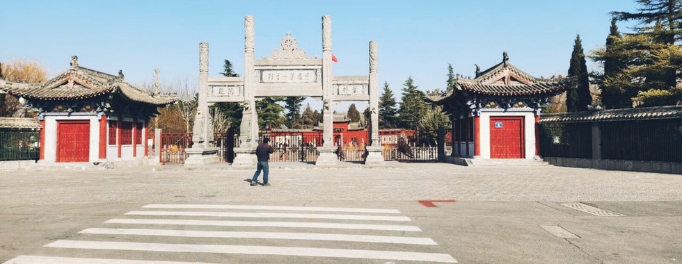 Buddhist Temple, Bai Ma Si, Luoyang, Henan Province, China