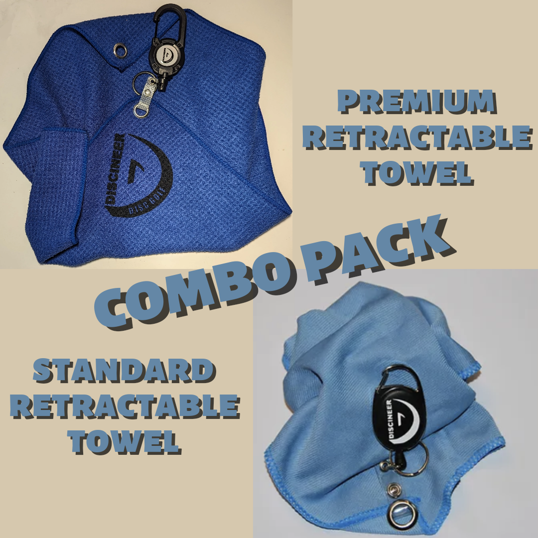 Retractable Towel Combo Pack