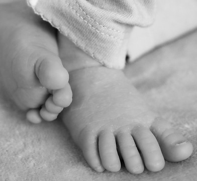Nose to toes newborn photography