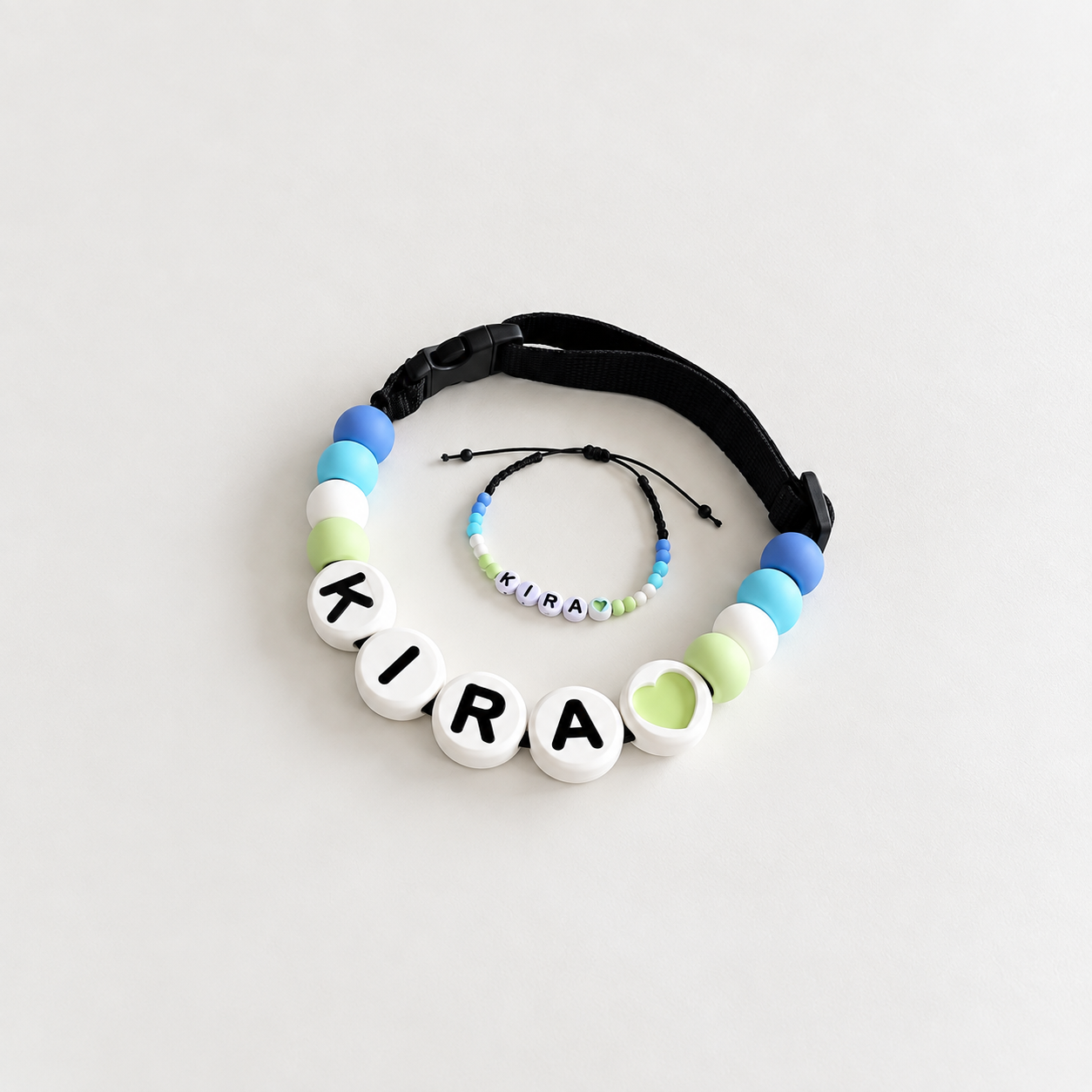 Collar personalizado + pulsera (Perro)