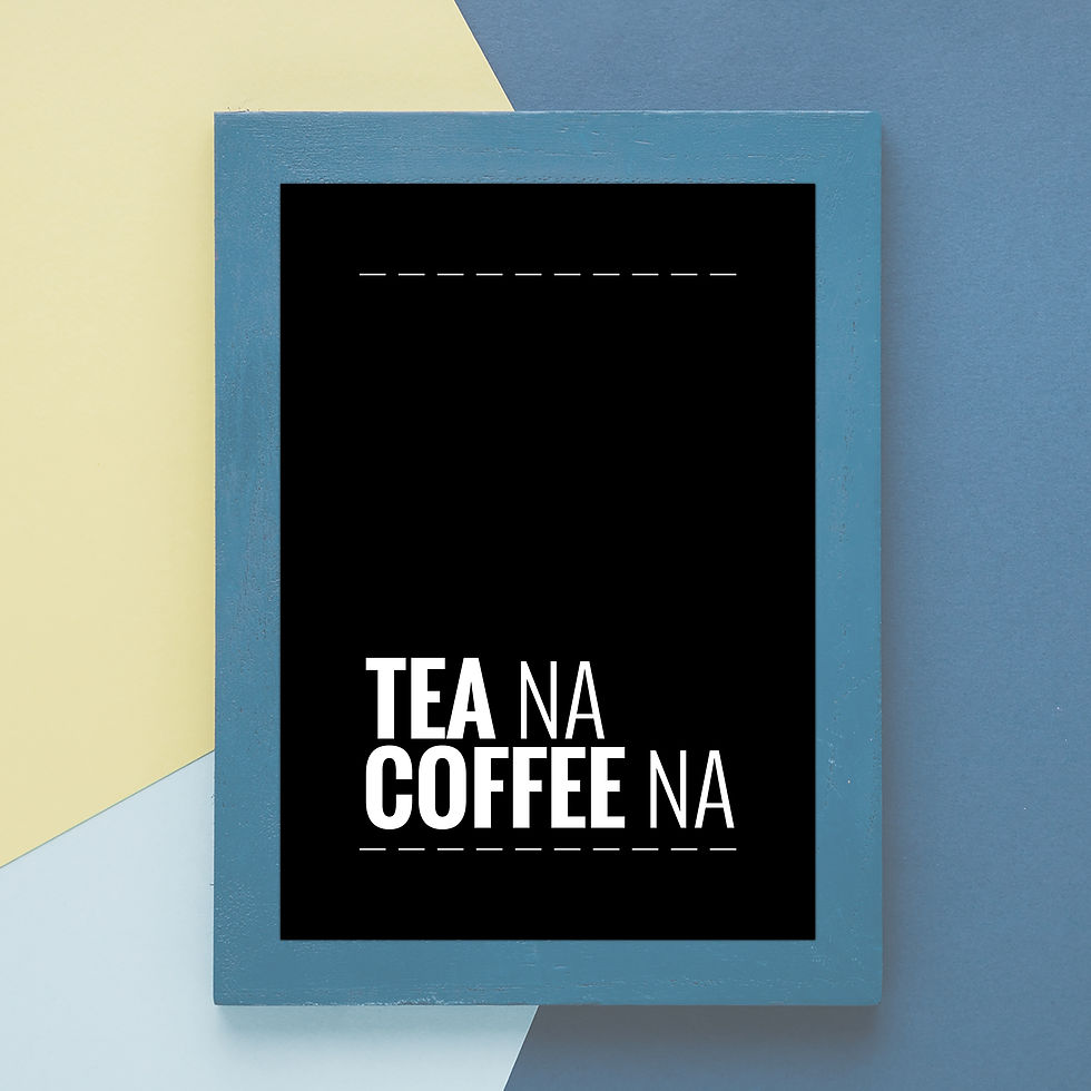Tea na Coffee na... _ Quotes Digital Incl 4 Files