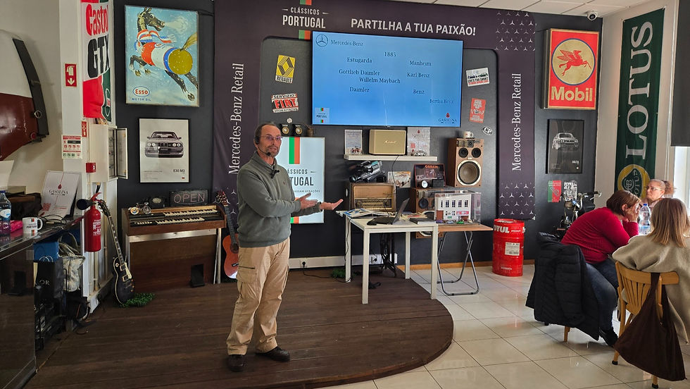 Mais de um século de história veículos reunido num só encontro