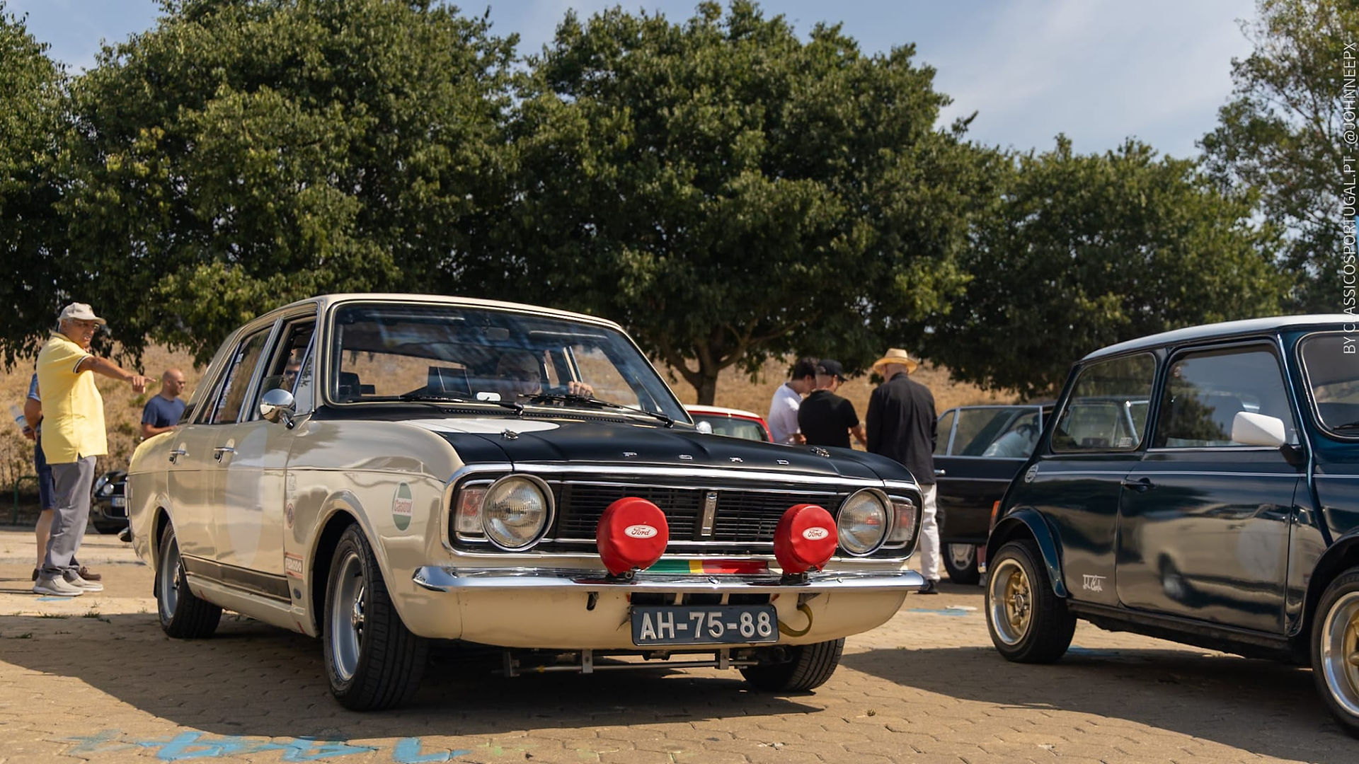 Encontro GIP, carros ingleses e Portugal com presença dos Clássicos Portugal