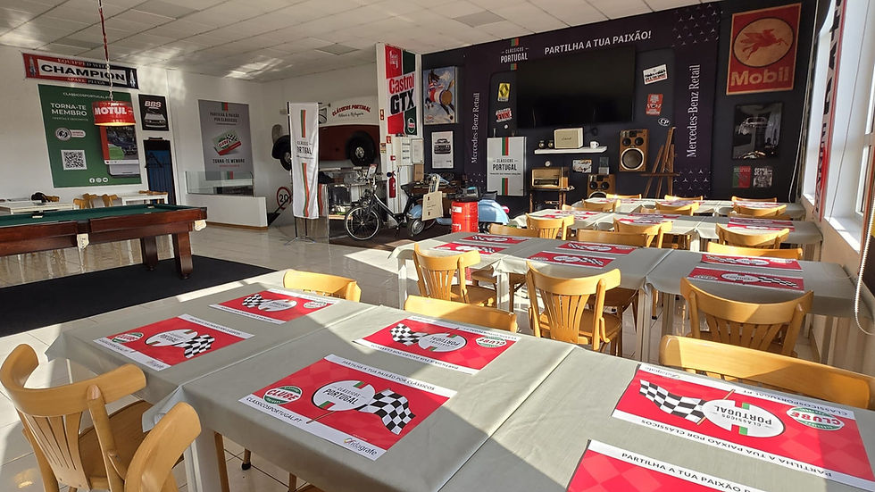 O convívio terá lugar no Restaurante Clássicos Portugal, espaço ideal para acolher esta comunidade apaixonada pelos Minis