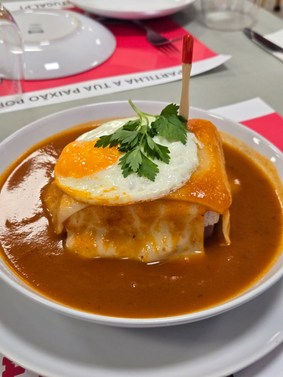 Francesinha à Moda do Porto no Restaurante em Sintra