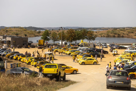 1º Encontro de Carros Amarelos (ENAA2026), realizado na Amareleja.