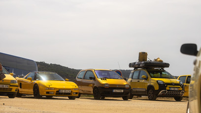 1º Encontro de Carros Amarelos (ENAA2026), realizado na Amareleja.