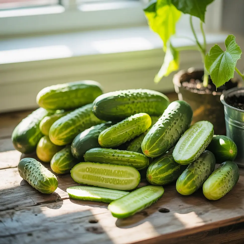 pickling cucumbers and home canning pickles

