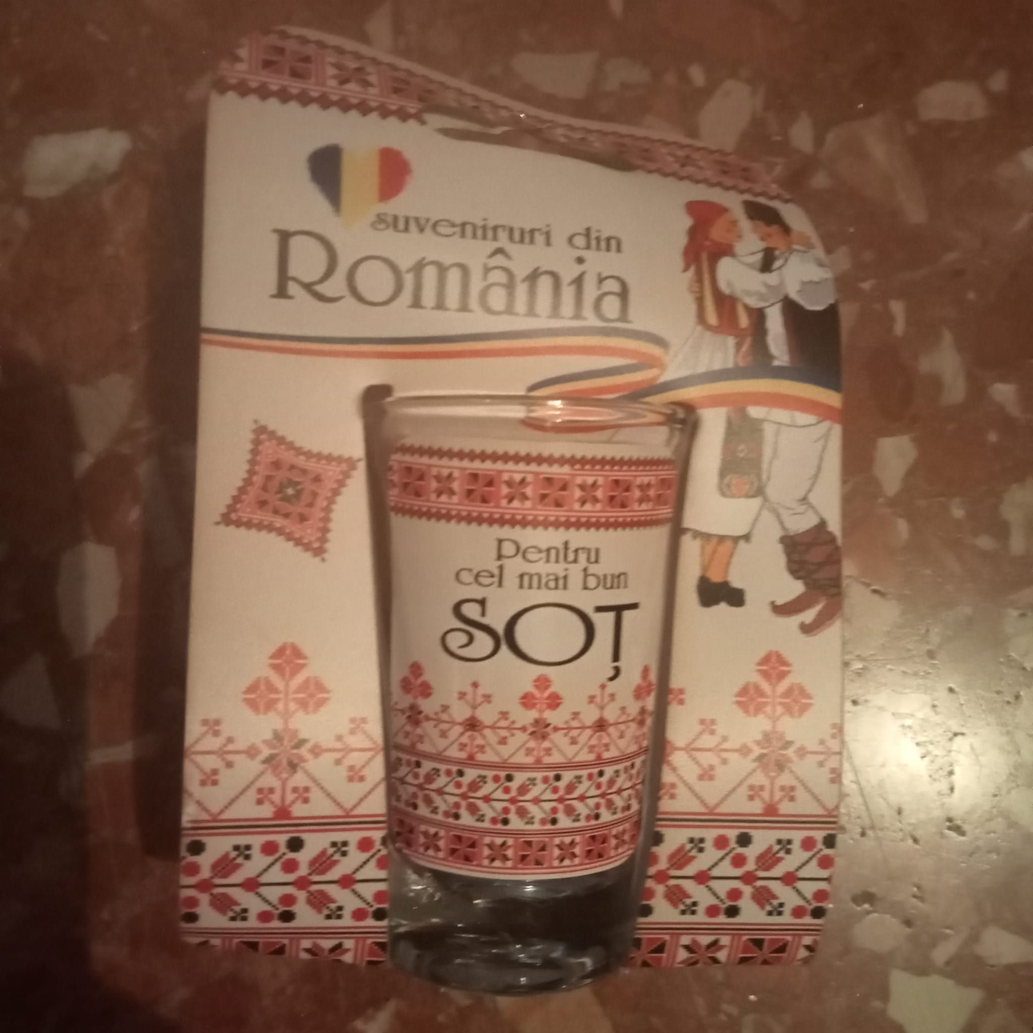 Pahar de shot 40ML pentru cel  mai bun soț