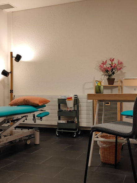 Rénovation d'un cabinet de physiothérapie.