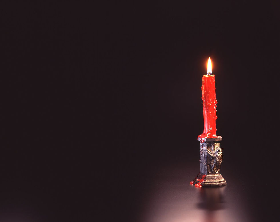 Blood candle