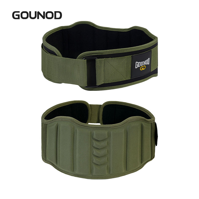 Thumbnail: GOUNOD Weight Lifting Belt Back Support Workout Belt  Gym Squats Deadlifts