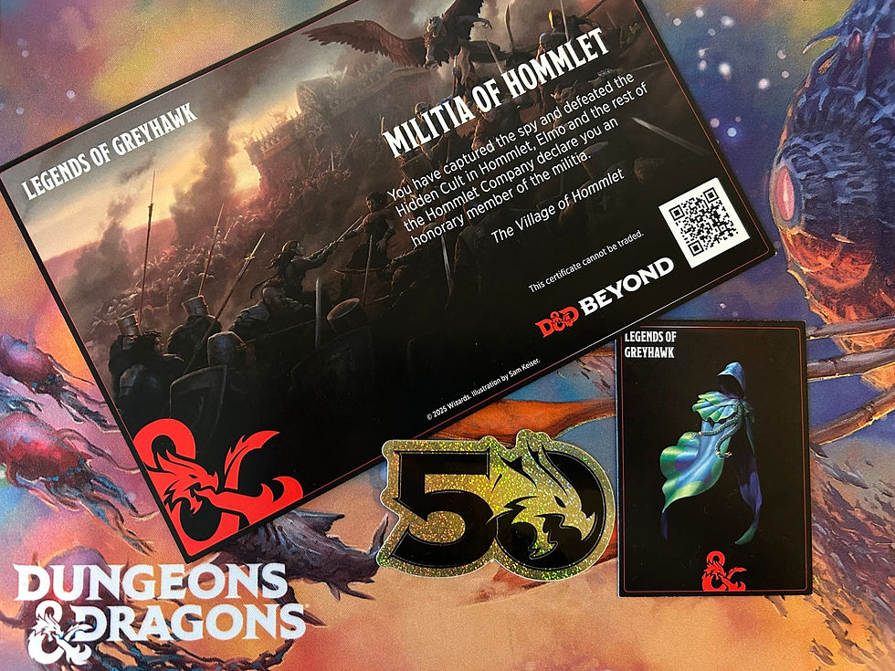 How Much Legends of Greyhawk?