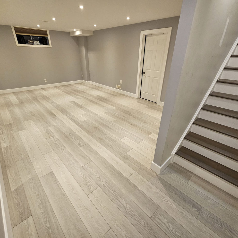 Basement Flooring Upgrade