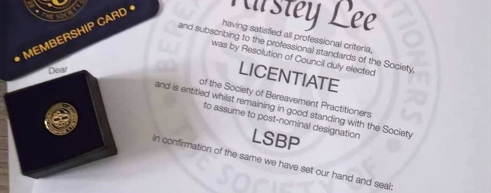 Cert Bereavement Membership