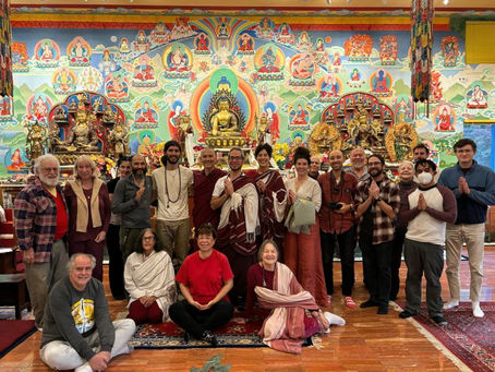 What a lovely Nyungne Retreat at Padma Samye Ling from Oct. 12-14!