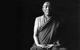 Ven. Khenchen Palden Sherab Rinpoche meditating