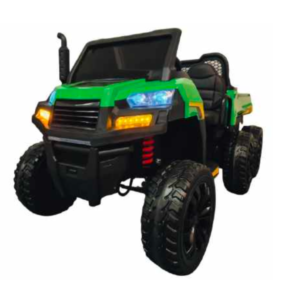 Thumbnail: Farmer truck 4X4 met aanhangwagen