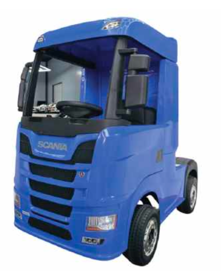 Scania elektrische kinder vrachtwagen