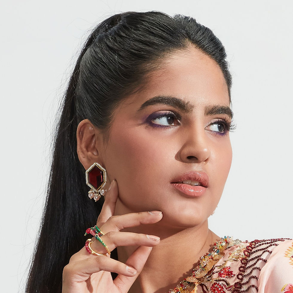 Thumbnail: MAHIMA MAHAJAN x RITIKA GOEL REHANA EARRINGS