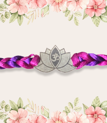 Lotus Om Rakhi