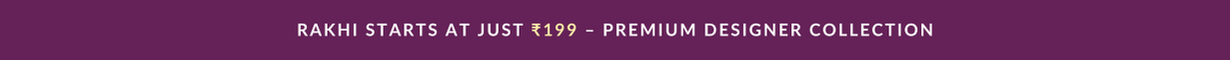 Rakhi Starts at Just ₹199 – Premium Designer Collection