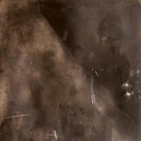 Duality of man. Oilpaint, Graphite, Gilding wax, Charcoal.jpg