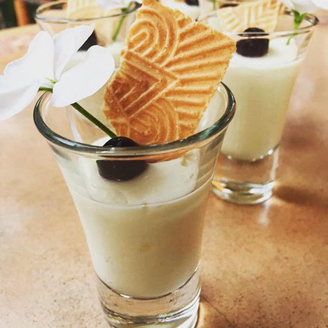 Postre de Limón y Berries