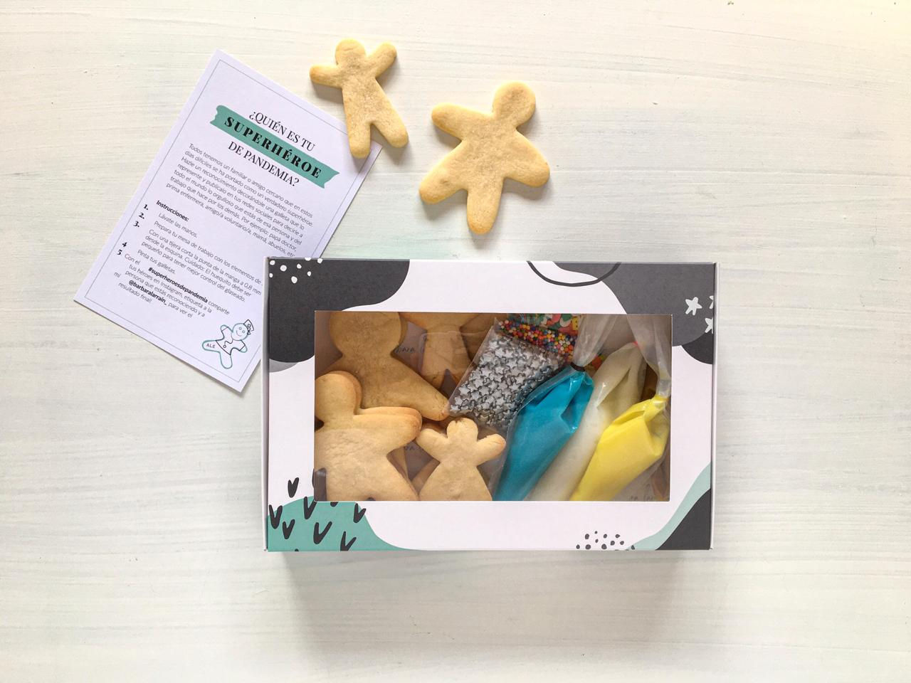 KIT GALLETAS SUPERHÉROES DE PANDEMIA