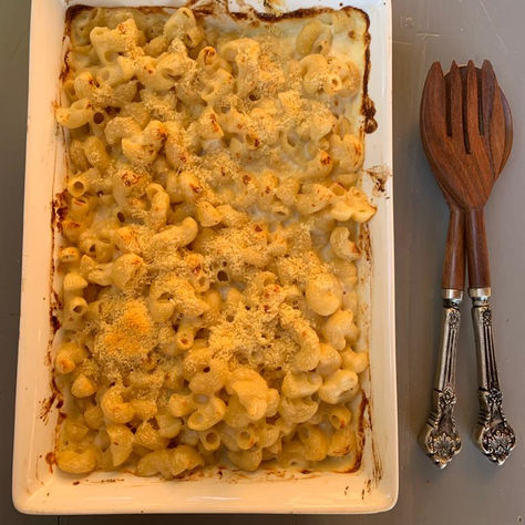 Gratín de Macarrones con Queso