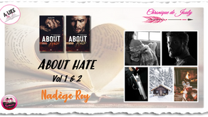 About Hate Vol 1 & 2 - T.3 de la série About - Nadège Roy