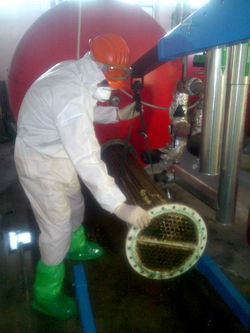 Rimozione serpentina boiler