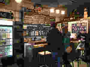 nelson brewing company's tasting room and bar serving bc craft beer