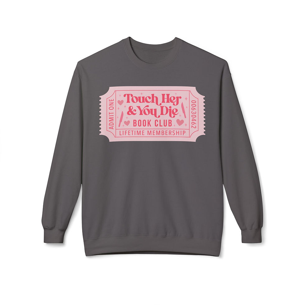 Thumbnail: Touch Her and You Die Book Club Ticket