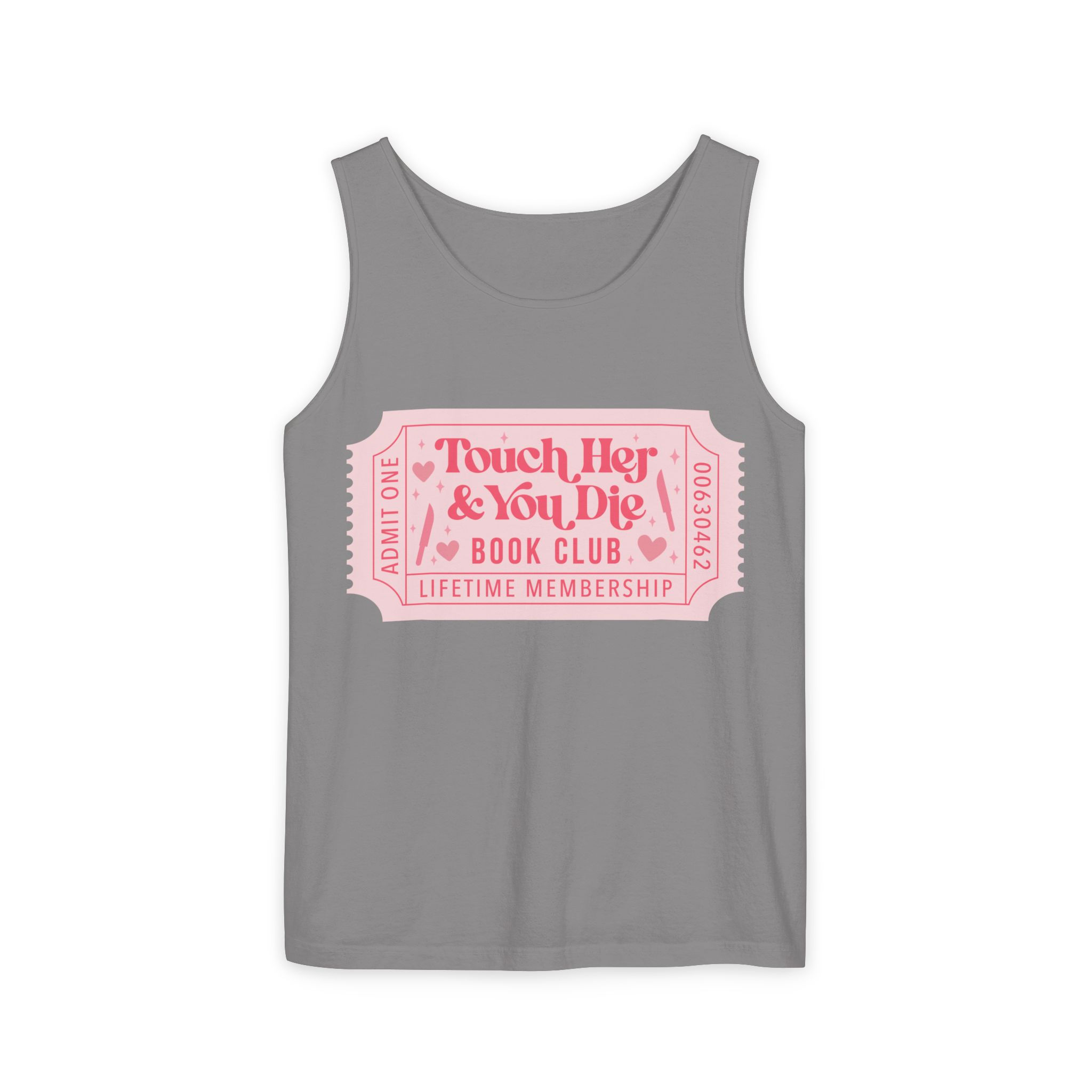 Touch Her and You Die Book Club Ticket