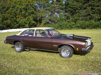 Cutlass Saloon schräg vor Wald