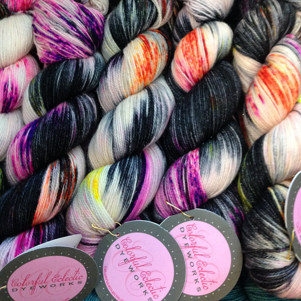 Yumi Yarns exclusive Here For the Party from Colorful Eclectic
