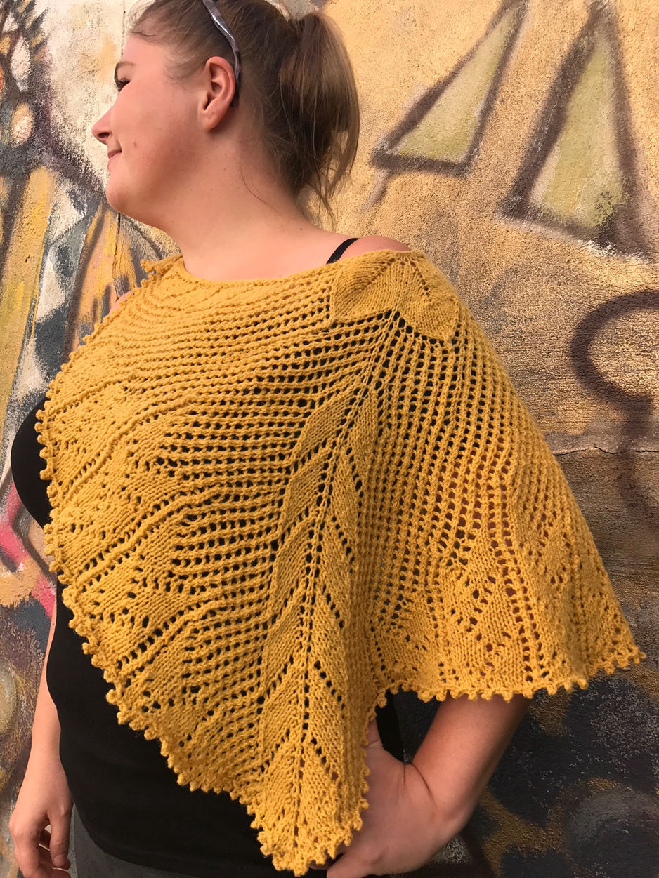 October Kit: Tagetes Shawlette!