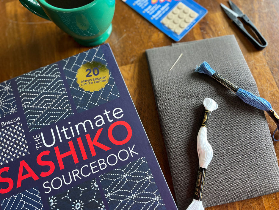 Sashiko Stitch-a-Long Supplies (Beginning with What We Have)