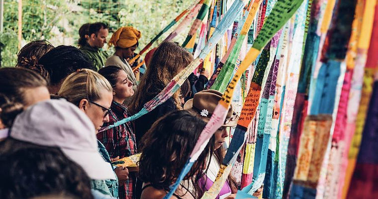 Revival Gathering 2018 Climbing PoeTree flags.jpg