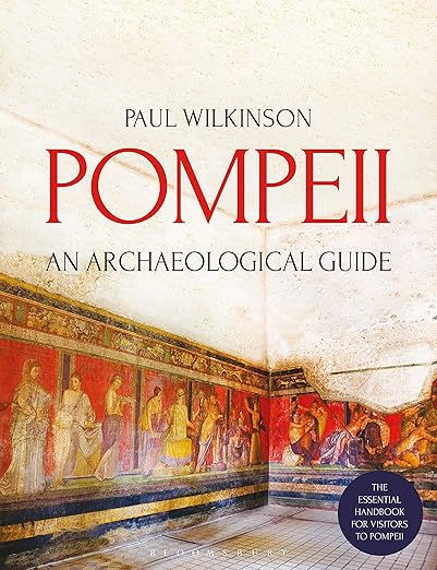 Cover of the book Pompeii An Archaeological Guide featuring frescoes from the Villa dei Misteri