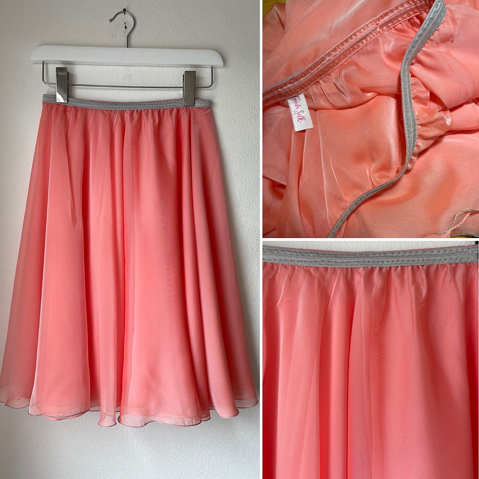 Thumbnail: Shrimp two layer rehearsal skirt