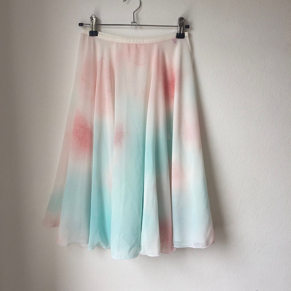 Thumbnail: Watercolour Rehearsal Skirt | Hokusai