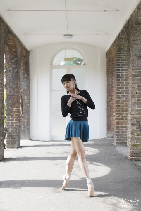 Teal Swish Skirt with black elastic waistband
