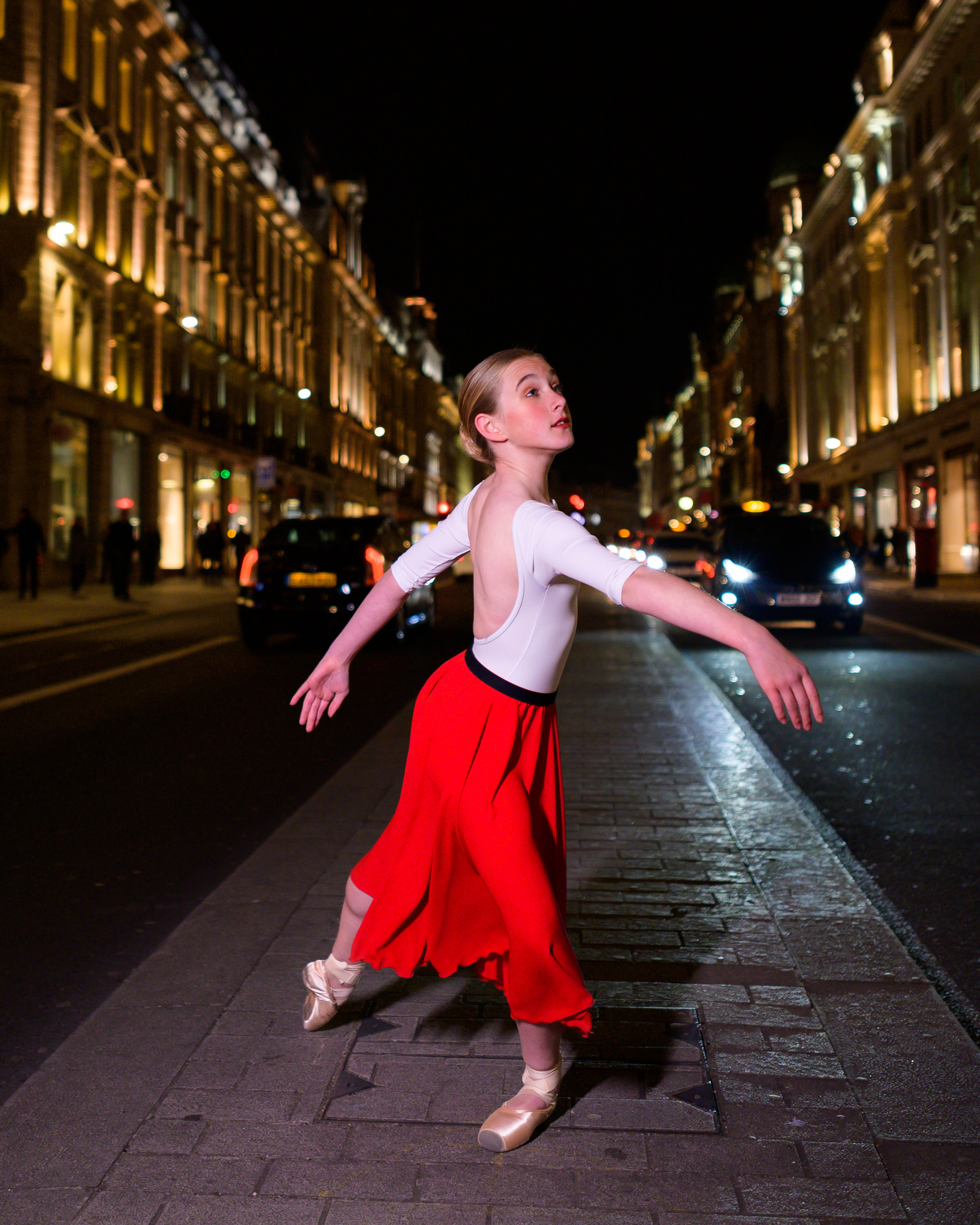 Circle Rehearsal Skirt Poppy