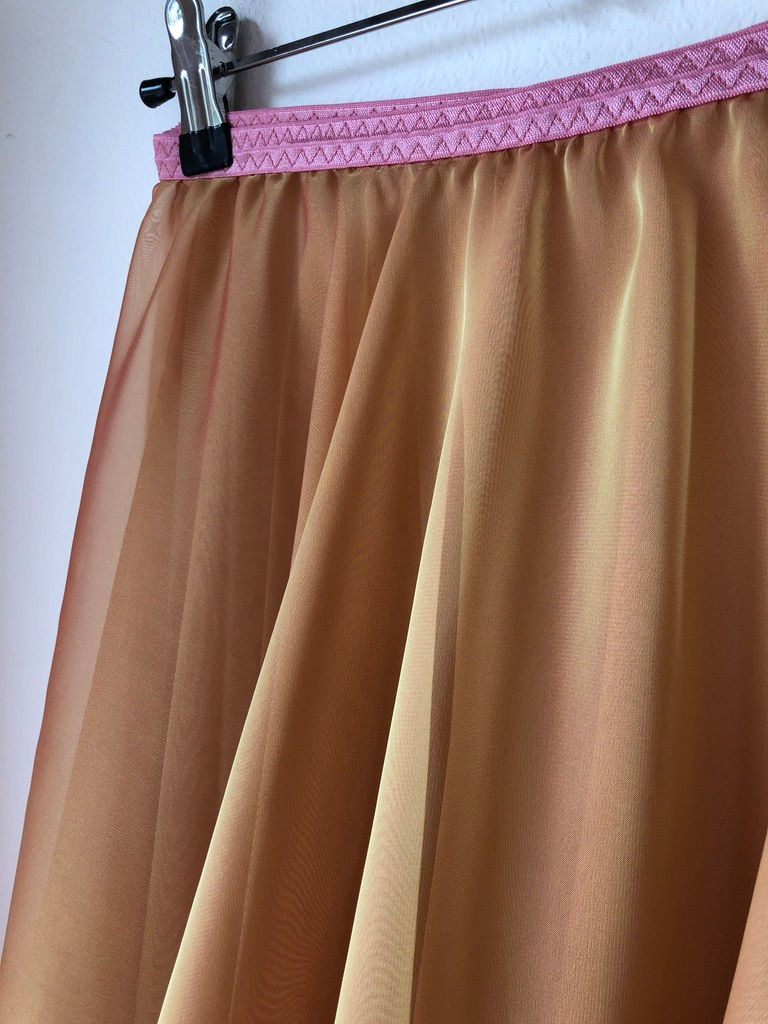 Thumbnail: Rose Gold two layer rehearsal skirt