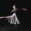Thumbnail: Circle Rehearsal Skirt Silver Grey